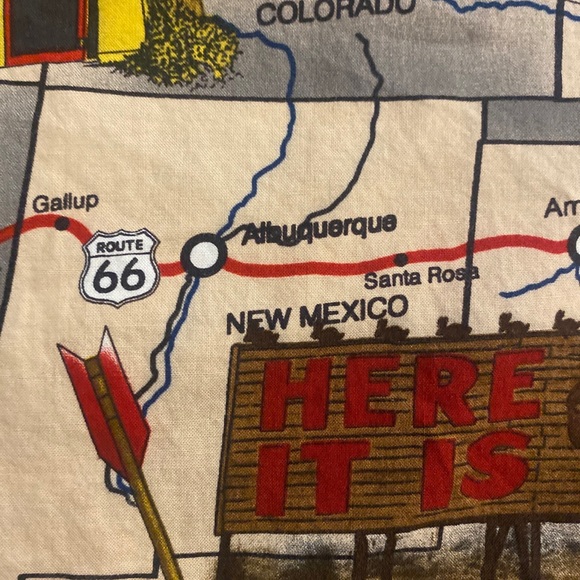 David Carey Originals Men’s Size M Historic Route 66 Cotton Blend Graphic Shirt - Picture 11 of 16